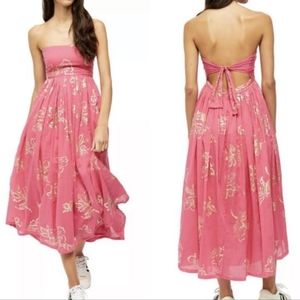 NWT Free People Baja Babe maxi dress